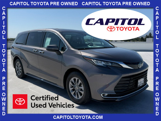 Certified 2022 Toyota Sienna XLE