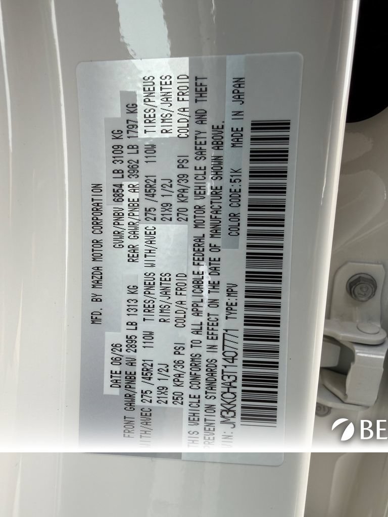 New 2026 MAZDA CX-90 Plug-In Hybrid w/Premium Sport AWD/4WD image 23