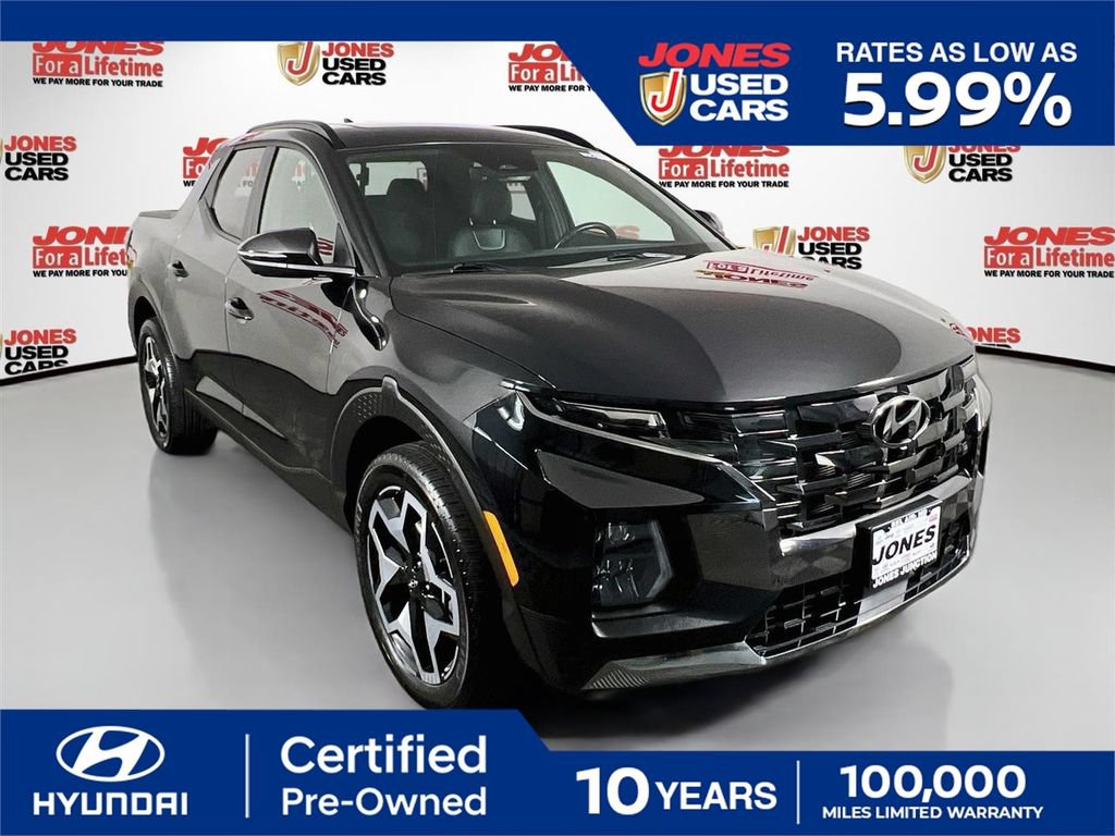 Certified 2022 Hyundai Santa Cruz Limited