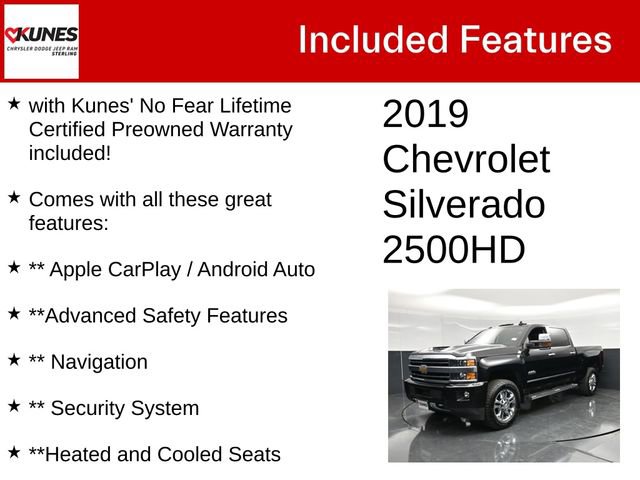 Used 2019 Chevrolet Silverado 2500 High Country w/ Duramax Plus Package AWD/4WD image 4