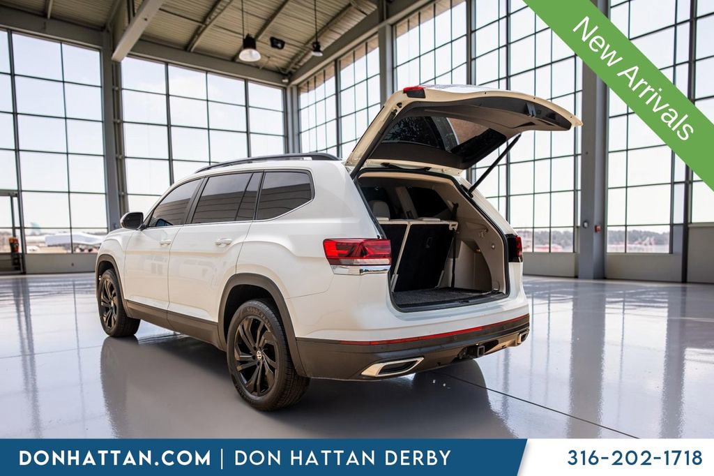 Used 2022 Volkswagen Atlas SE w/ Black Wheel Package AWD/4WD image 36