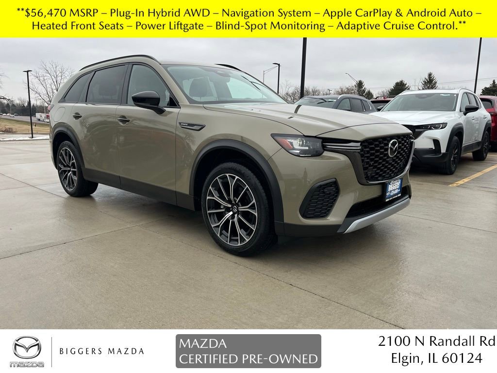 Used 2025 MAZDA CX-70 Plug-In Hybrid w/ Premium Pkg image 1