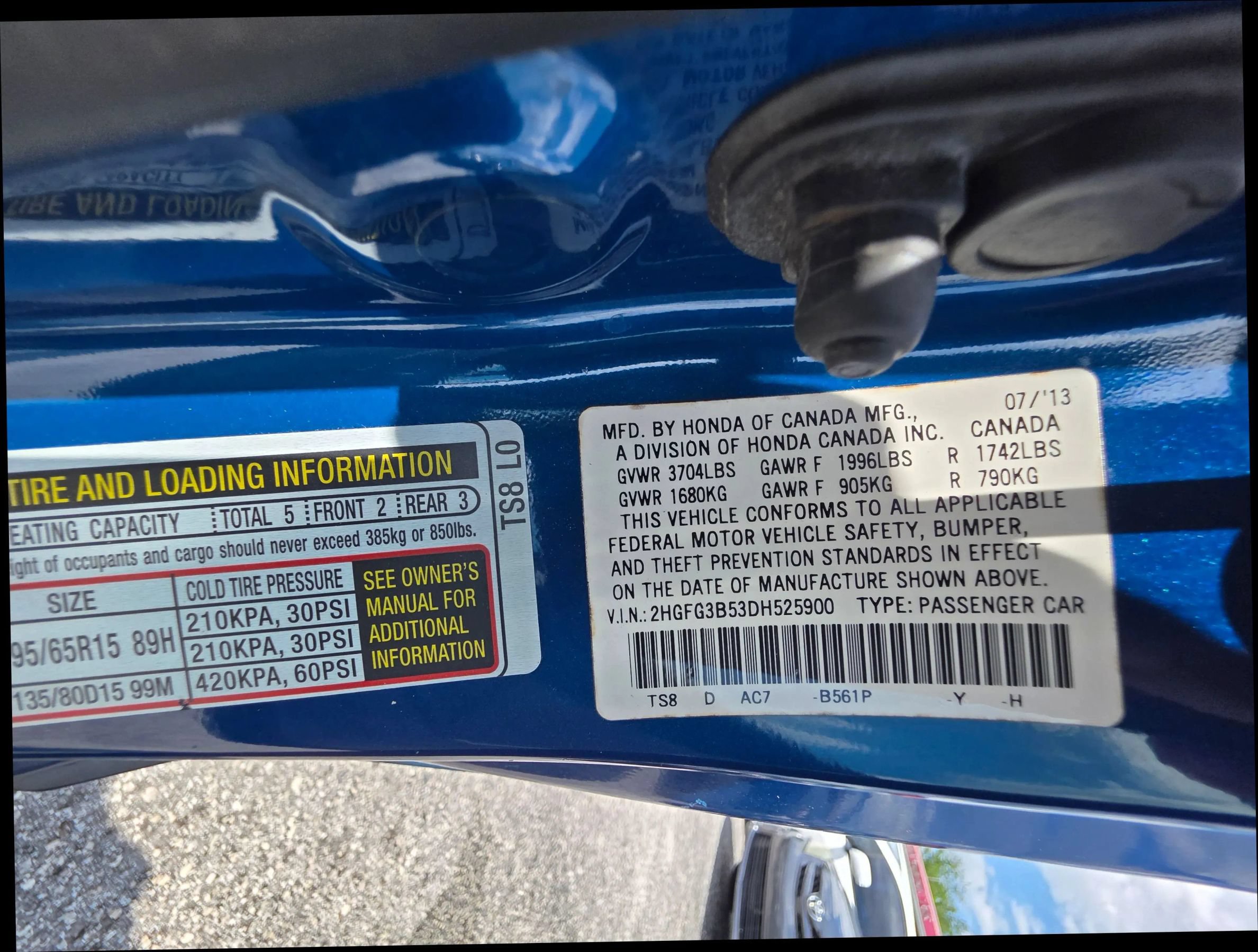 Used 2013 Honda Civic LX image 21