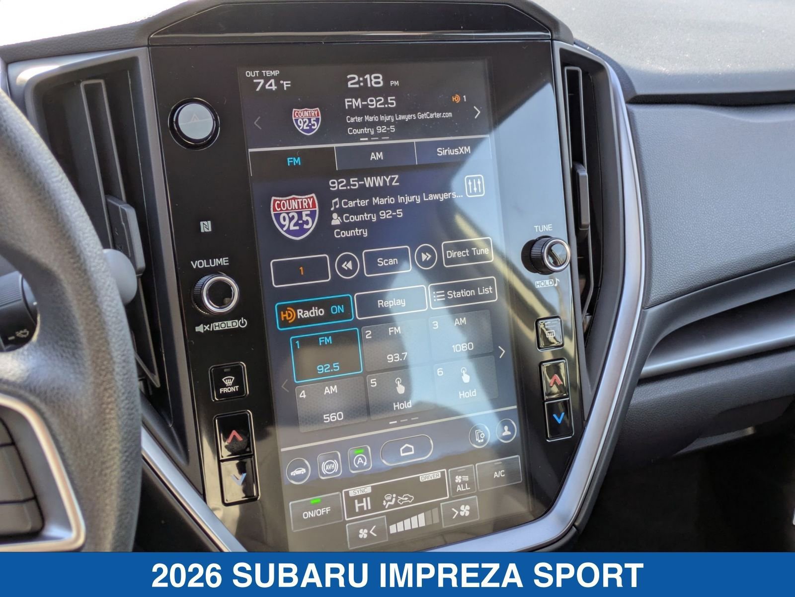 Used 2026 Subaru Impreza 2.0i Sport AWD/4WD image 23