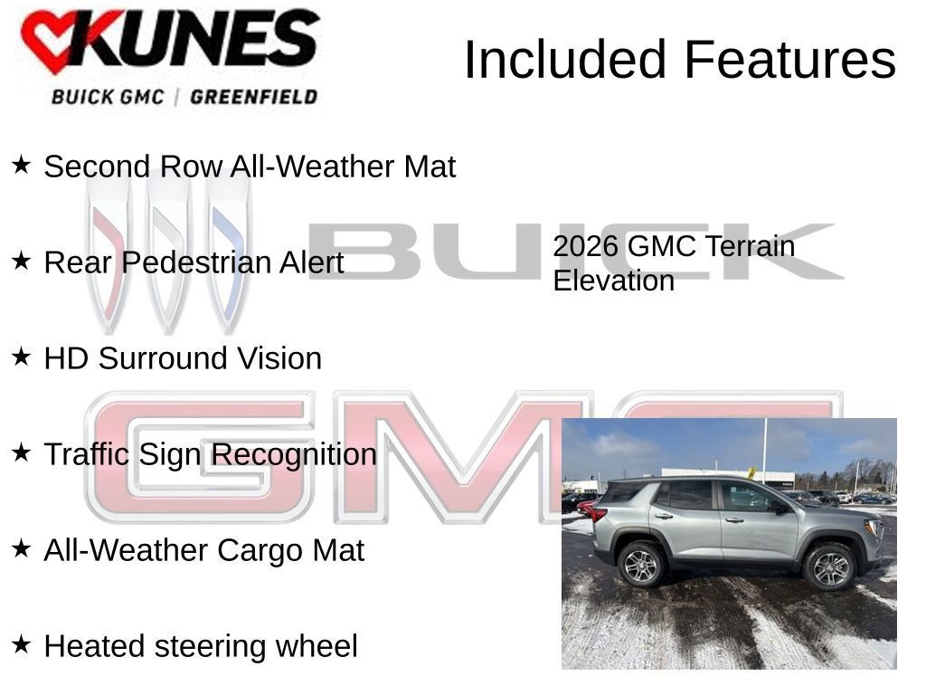 New 2026 GMC Terrain Elevation w/ Technology Package II image 4
