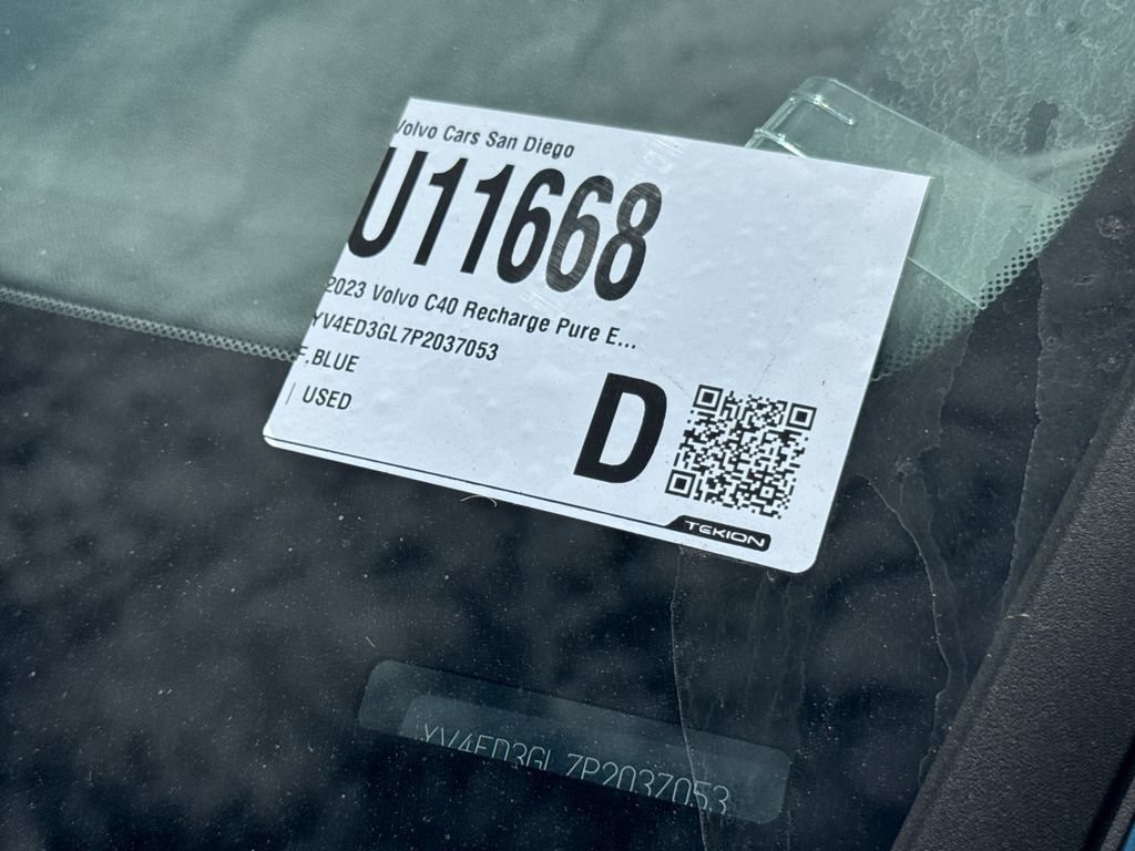 Used 2023 Volvo C40 P8 Recharge Plus AWD/4WD image 3