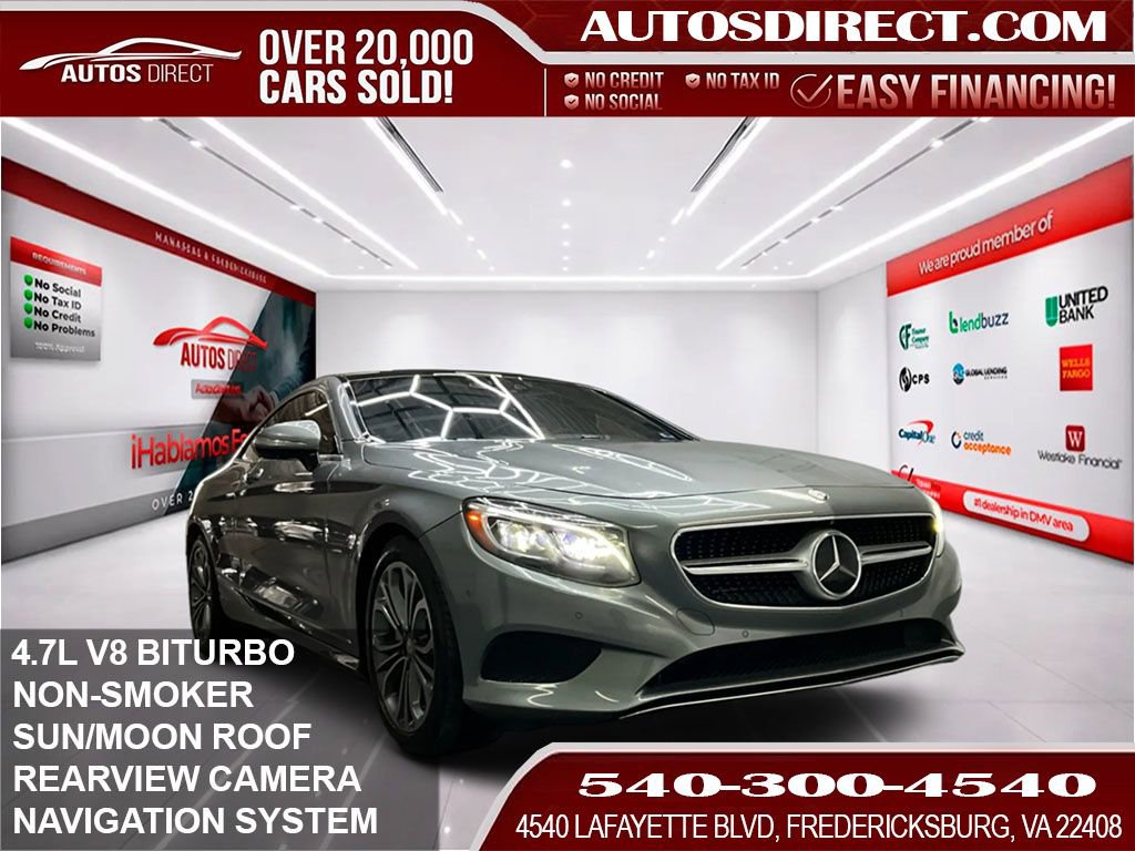 Used 2015 Mercedes-Benz S 550 4MATIC Coupe