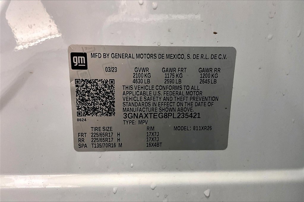 Used 2023 Chevrolet Equinox LT w/ LPO, Floor Liner Package image 32