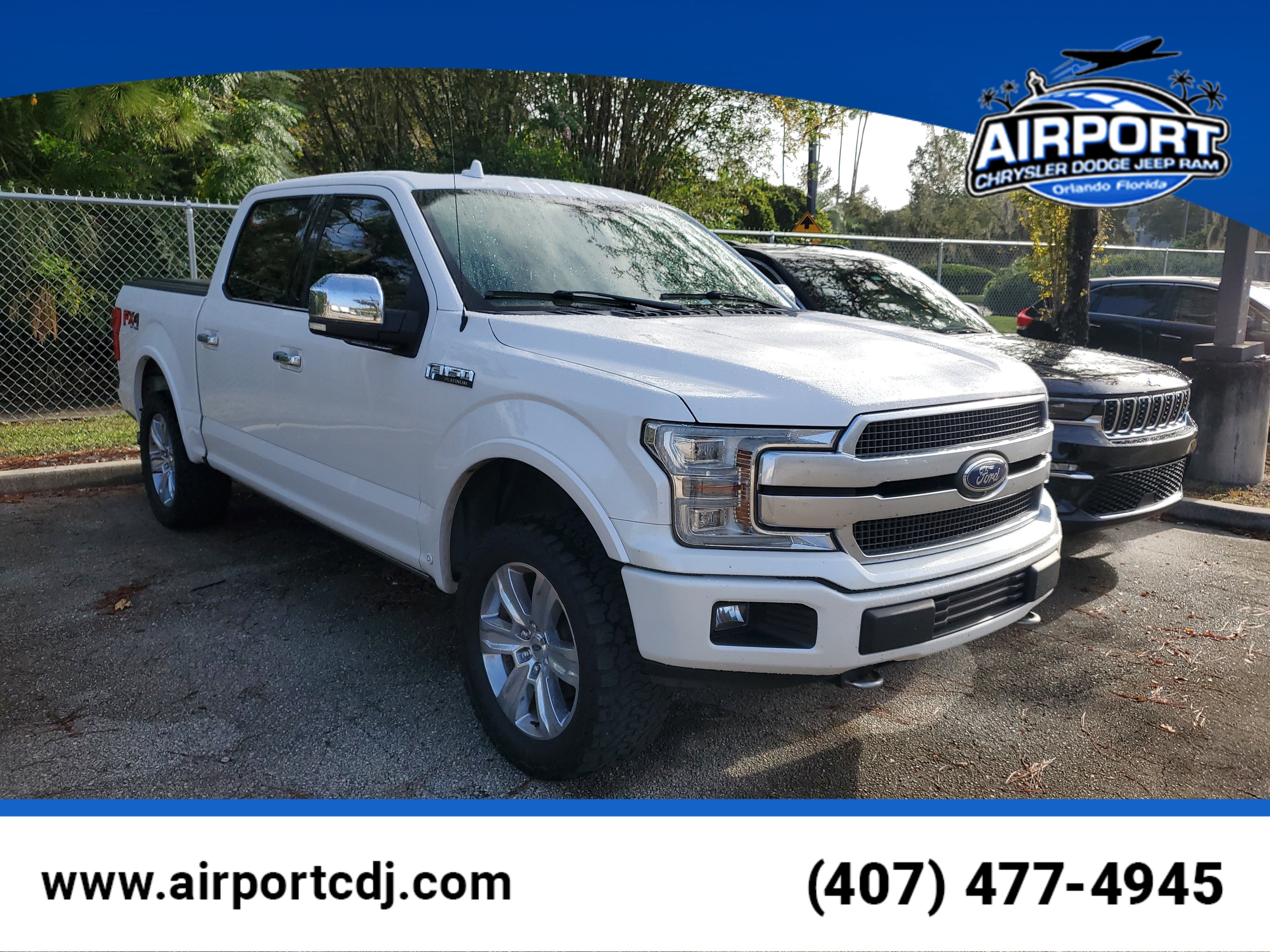 Used 2018 Ford F150 Platinum w/ Equipment Group 701A Luxury