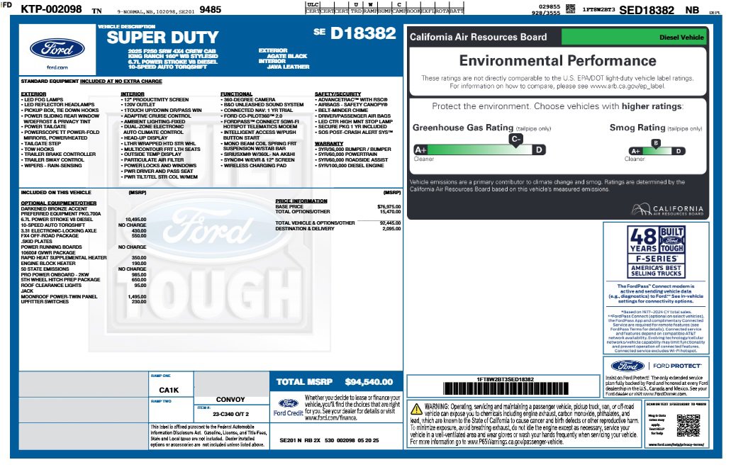 New 2025 Ford F250 King Ranch image 19