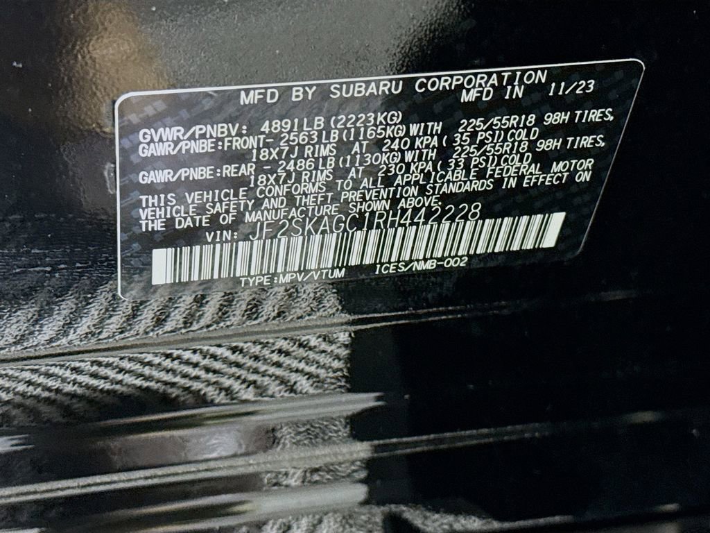 Certified 2024 Subaru Forester Sport image 36