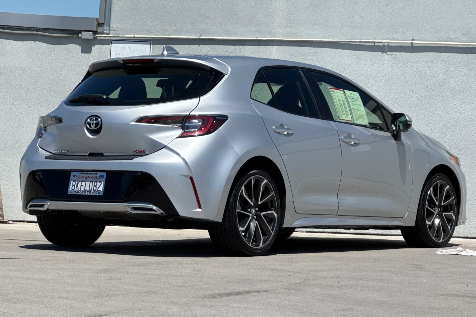 Certified 2019 Toyota Corolla XSE FWD image 8