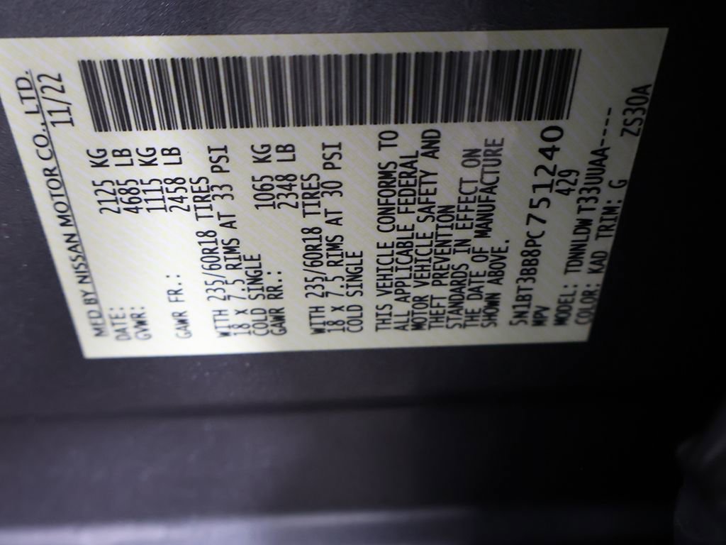 Used 2023 Nissan Rogue SV w/ SV Premium Package image 48