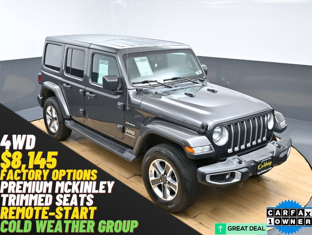Used 2023 Jeep Wrangler Unlimited Sahara w/ Cold Weather Group AWD/4WD video 1