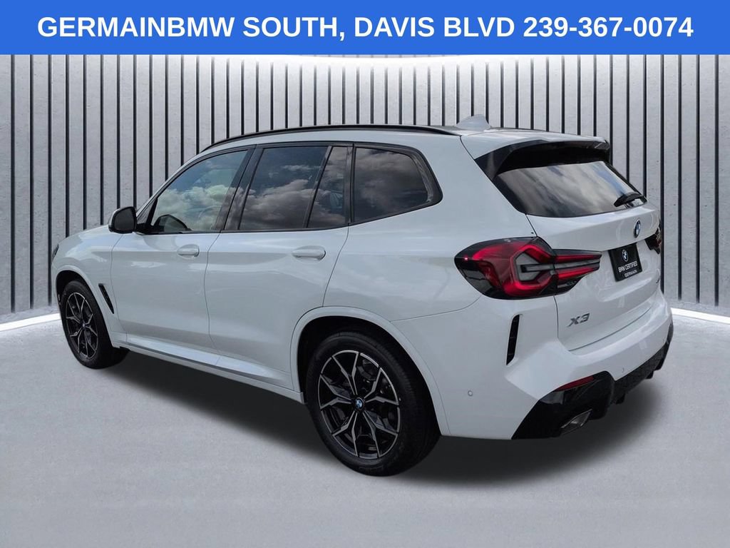 Certified 2024 BMW X3 sDrive30i w/ Premium Package RWD image 7