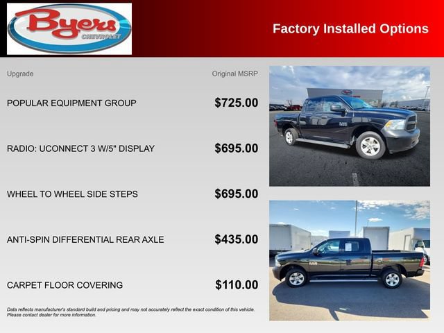Used 2017 RAM 1500 Tradesman w/ Popular Equipment Group AWD/4WD image 10