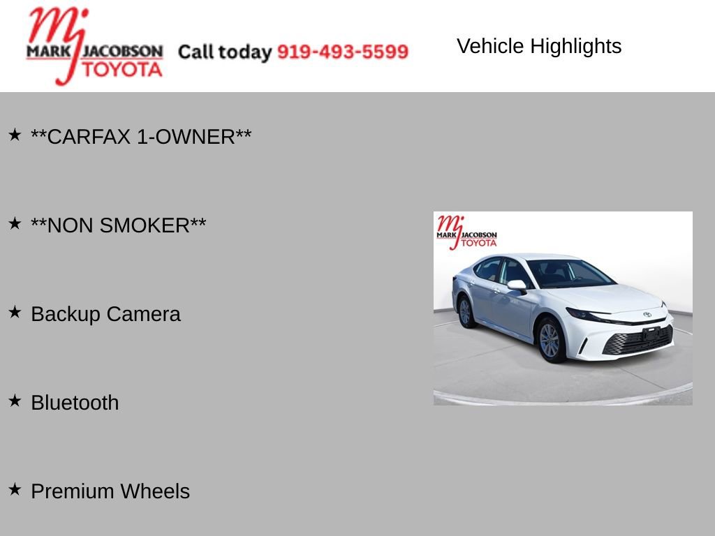 Used 2025 Toyota Camry LE image 6