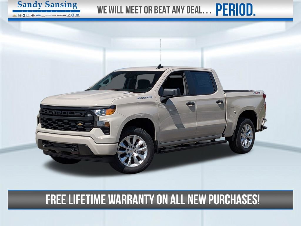 New 2026 Chevrolet Silverado 1500 Custom AWD/4WD image 1