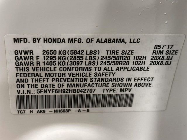 Used 2017 Honda Pilot Touring image 40