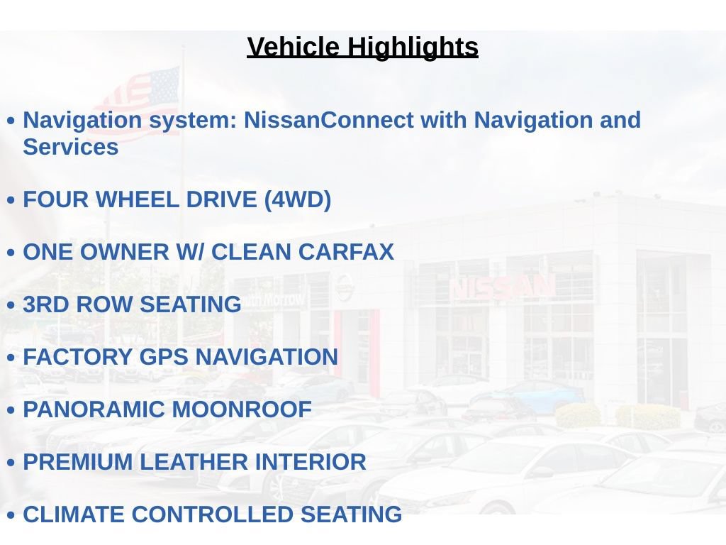 Used 2025 Nissan Pathfinder Platinum w/ Cargo Package AWD/4WD image 11