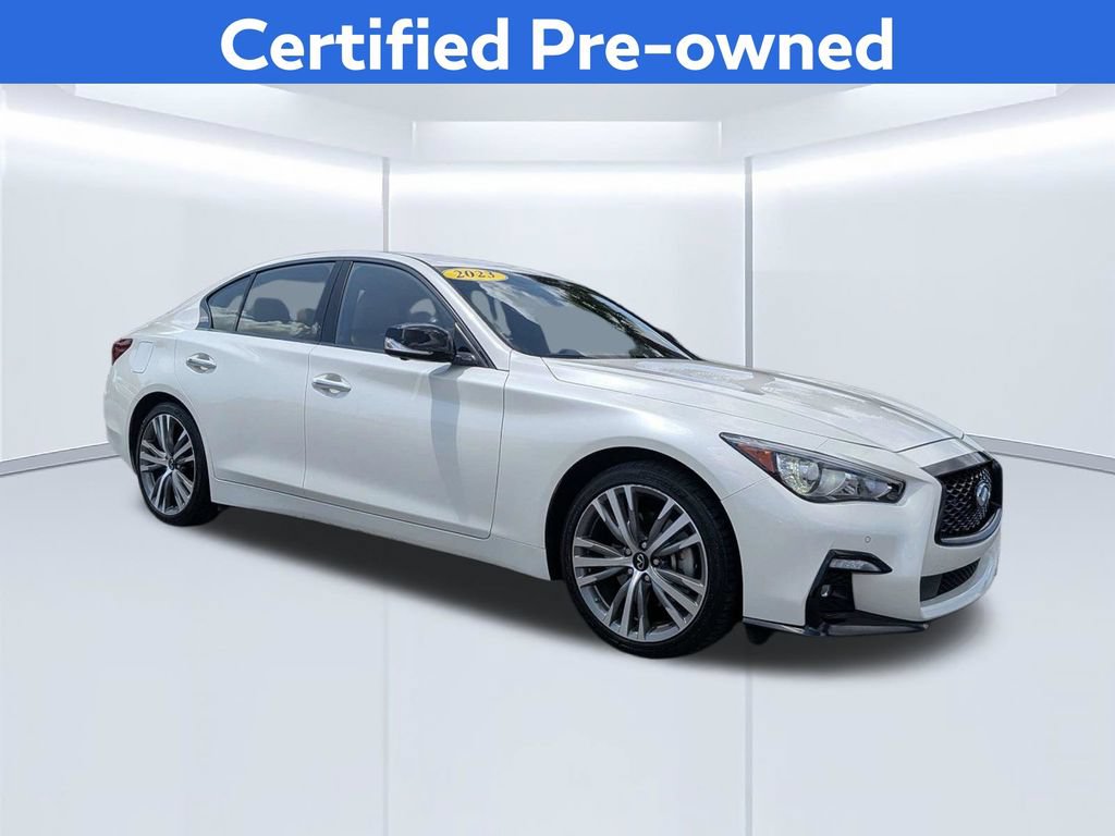 Certified 2023 INFINITI Q50 Sensory RWD image 4