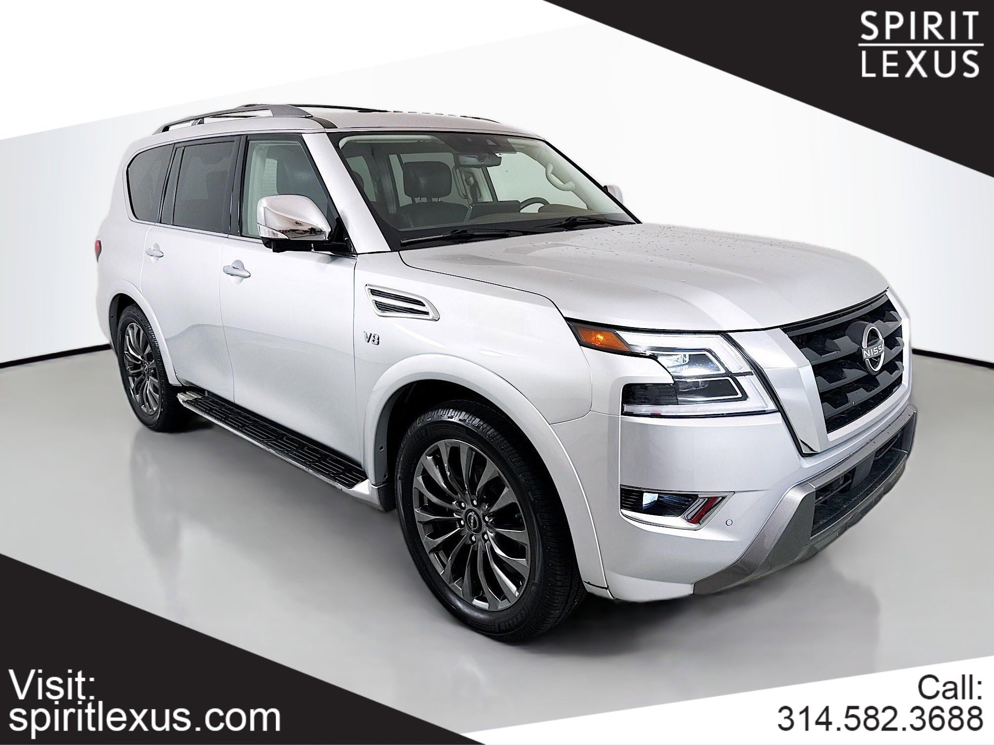 Used 2021 Nissan Armada Platinum w/ Captain's Chairs Package