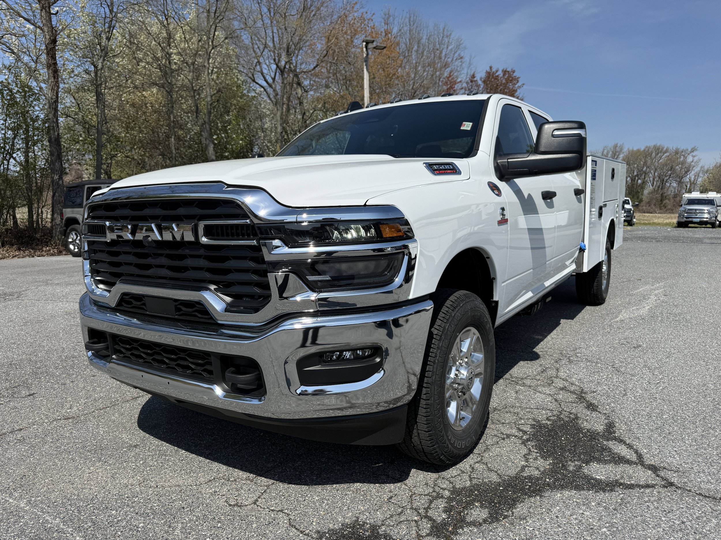 New 2026 RAM 3500 Tradesman w/ Chrome Appearance Group AWD/4WD image 3
