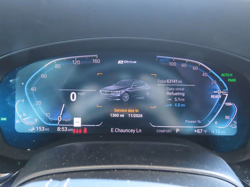 Used 2020 BMW 530e w/ Convenience Package RWD image 19