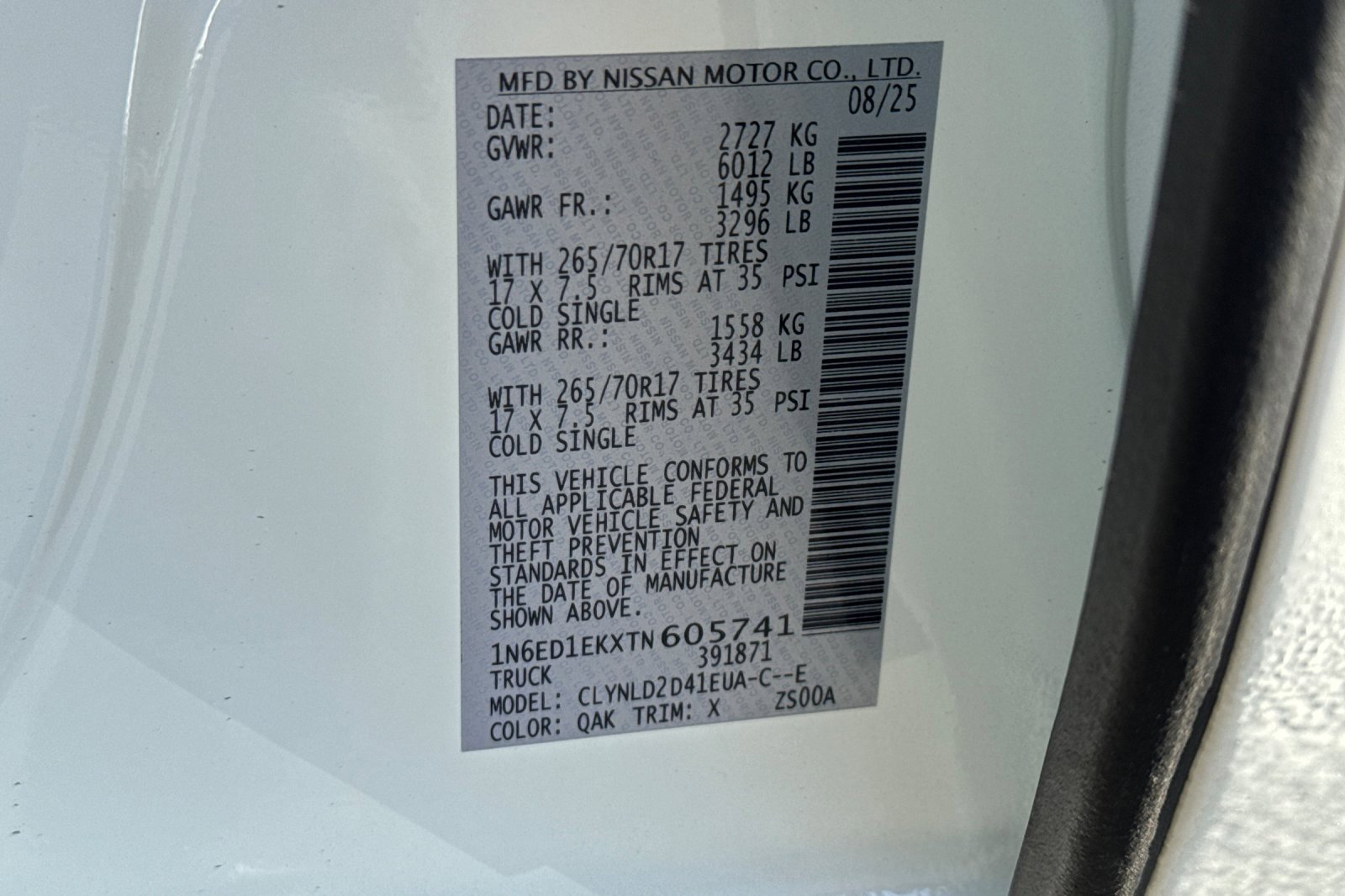 New 2026 Nissan Frontier PRO-4X w/ Pro-4x Convenience Package image 23