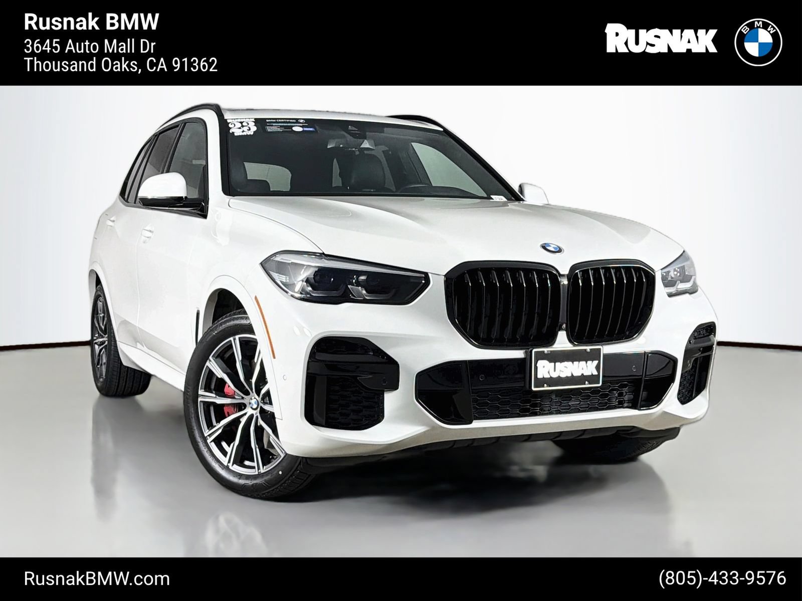 Certified 2023 BMW X5 sDrive40i w/ M Sport Package RWD image 1