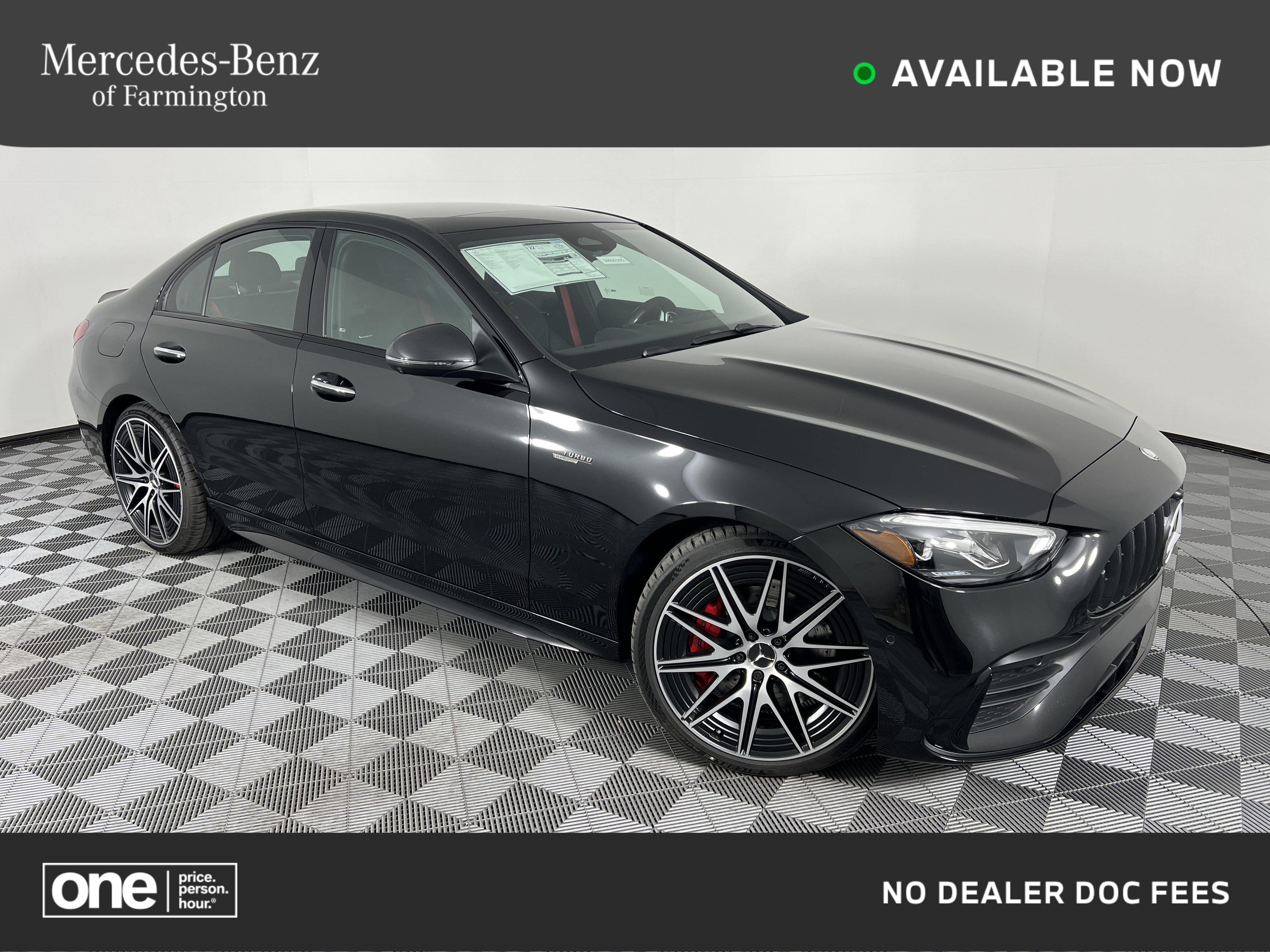 New 2026 Mercedes-Benz C 43 AMG 4MATIC Sedan