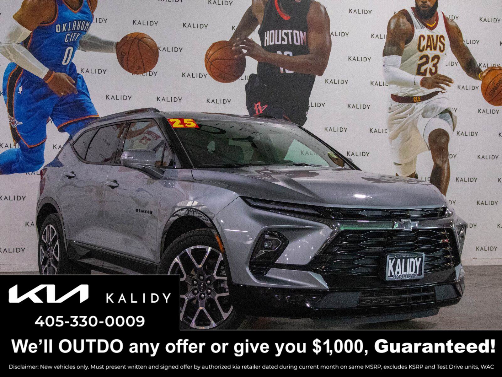 Used 2025 Chevrolet Blazer RS FWD image 1