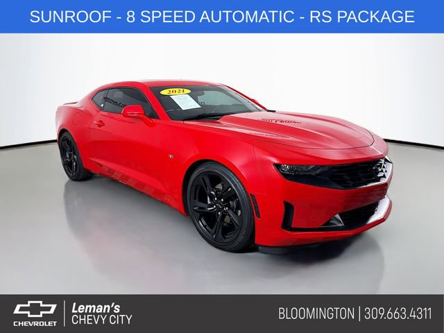 Used 2021 Chevrolet Camaro LT w/ RS Package image 1