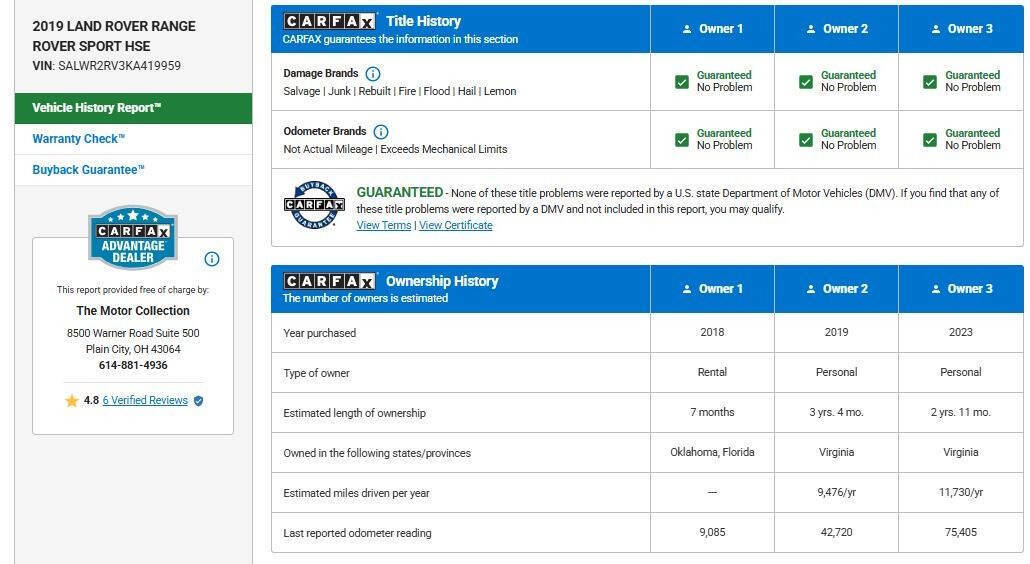 Used 2019 Land Rover Range Rover Sport HSE image 14