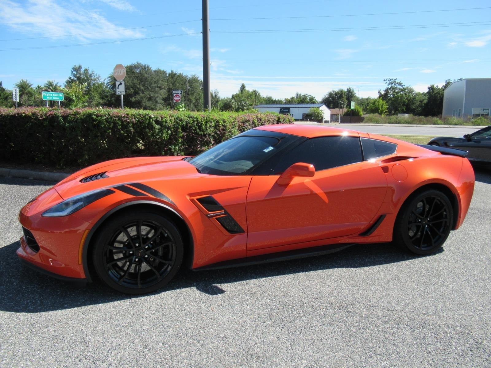 Used 2019 Chevrolet Corvette Grand Sport w/ Carbon Flash Badge Package RWD image 5