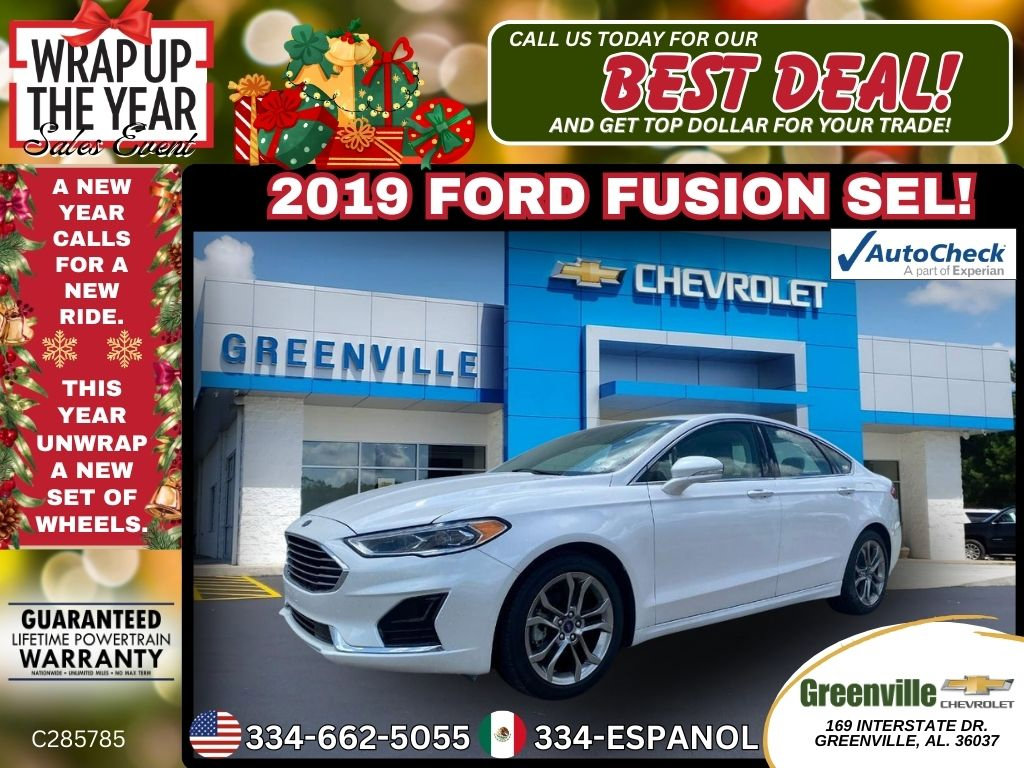 Used 2019 Ford Fusion SEL