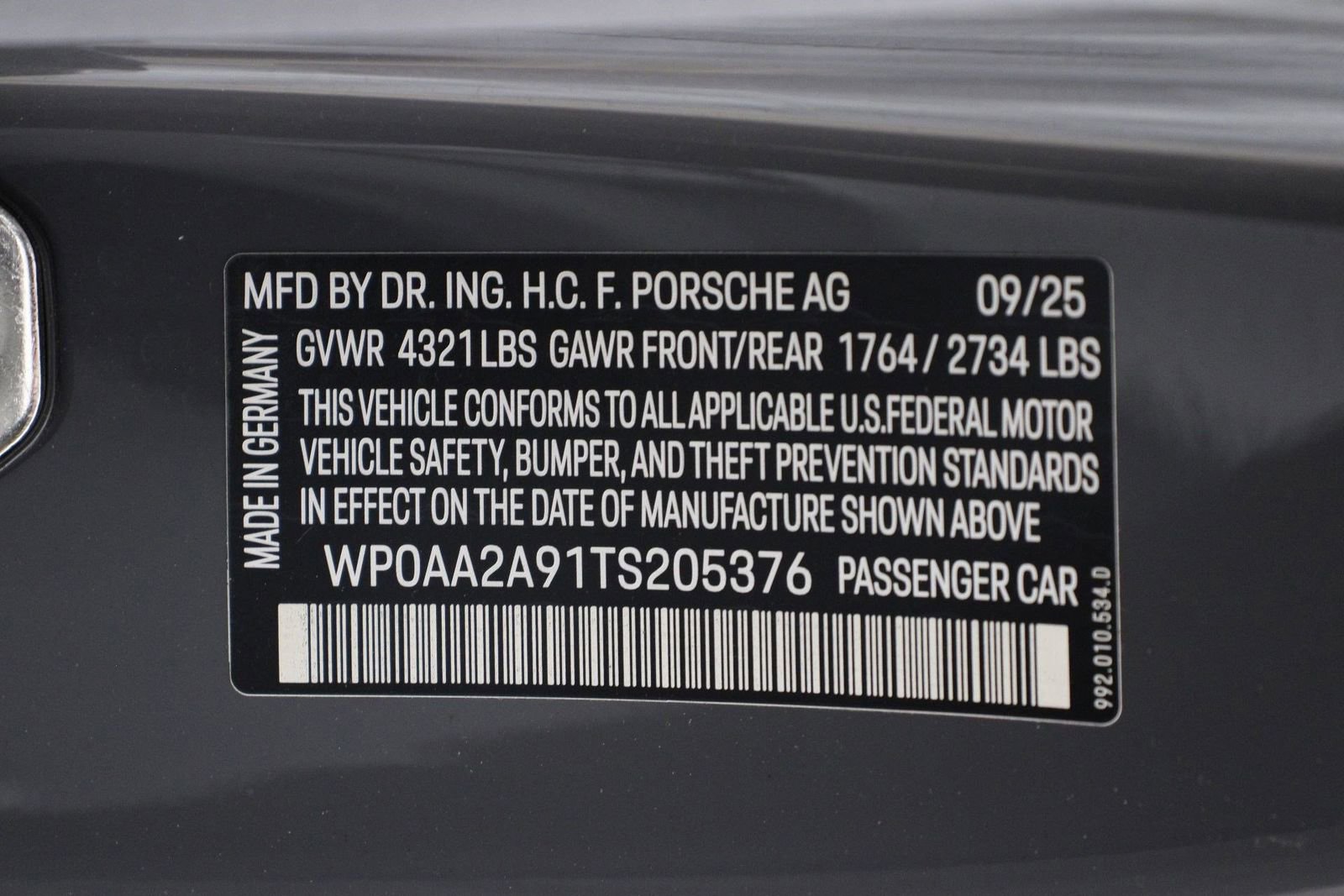 New 2026 Porsche 911 Carrera image 24