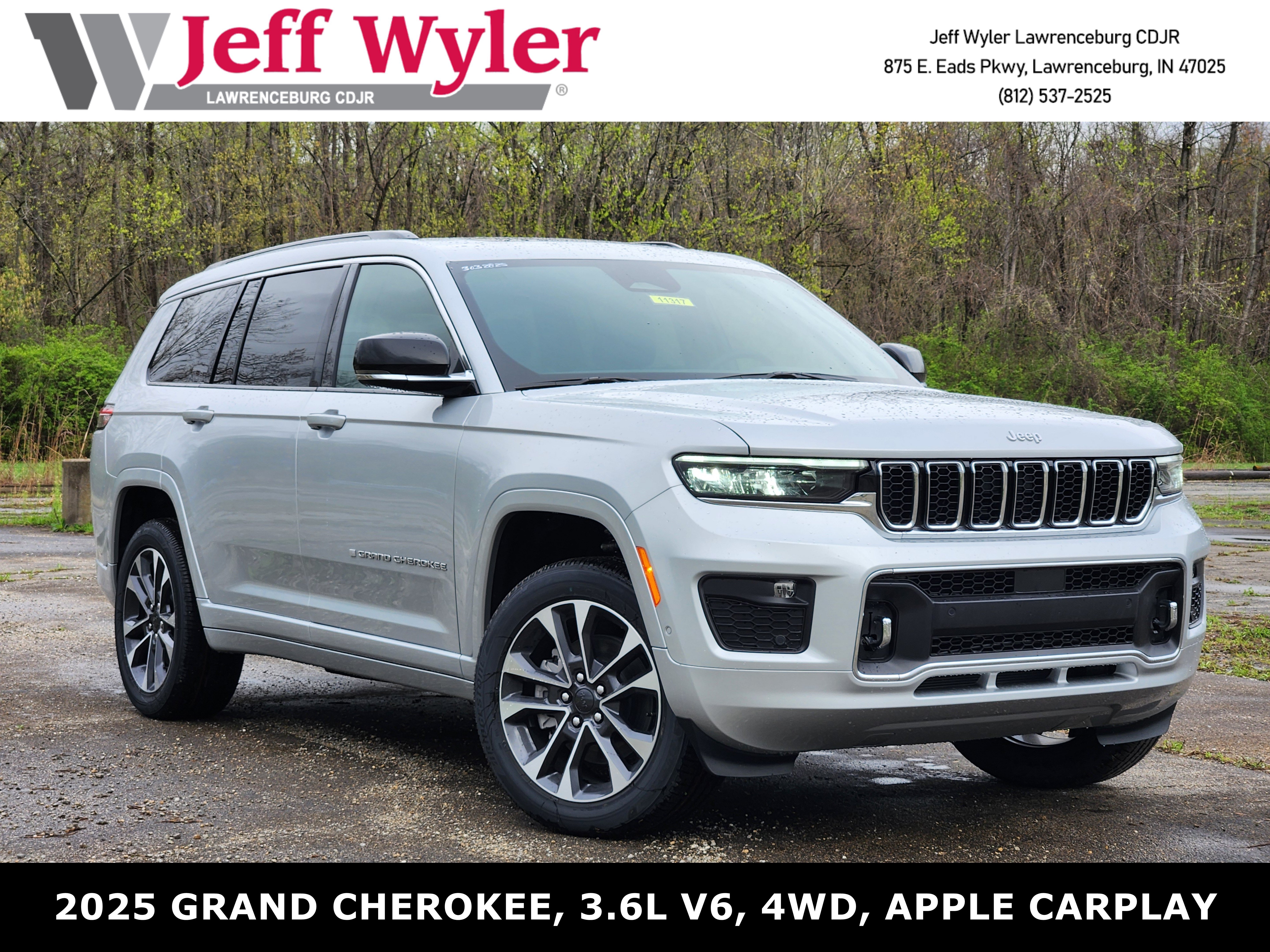 New 2025 Jeep Grand Cherokee L Overland AWD/4WD image 1