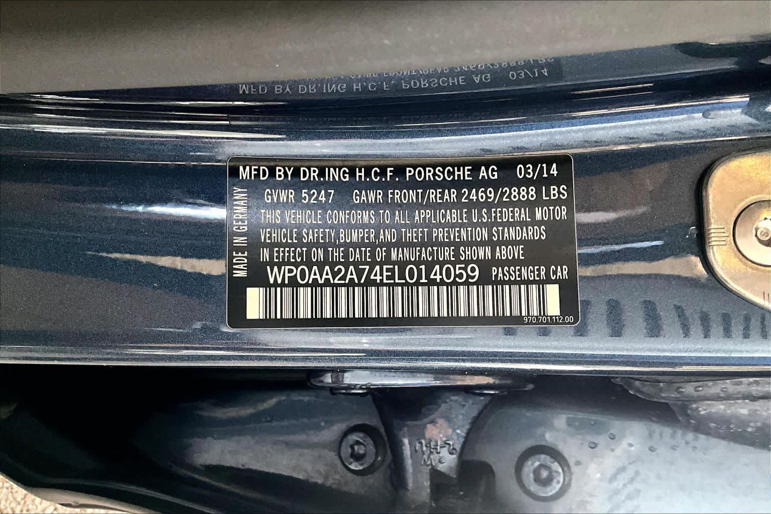 Used 2014 Porsche Panamera RWD image 30