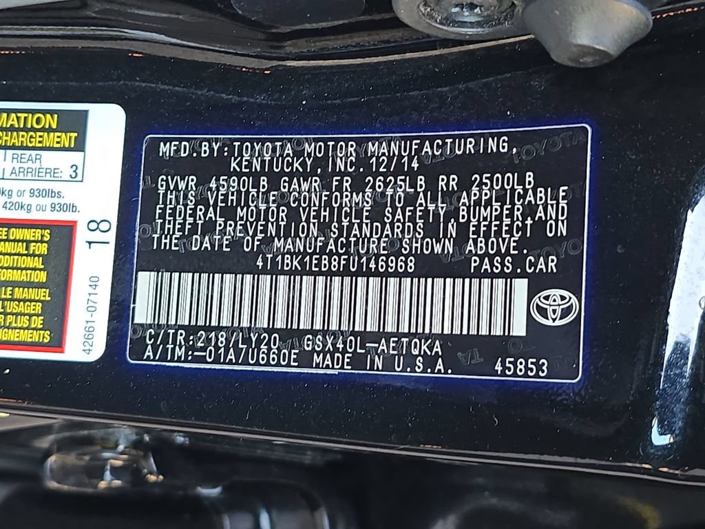 Used 2015 Toyota Avalon XLE Touring Sport Edition FWD image 38