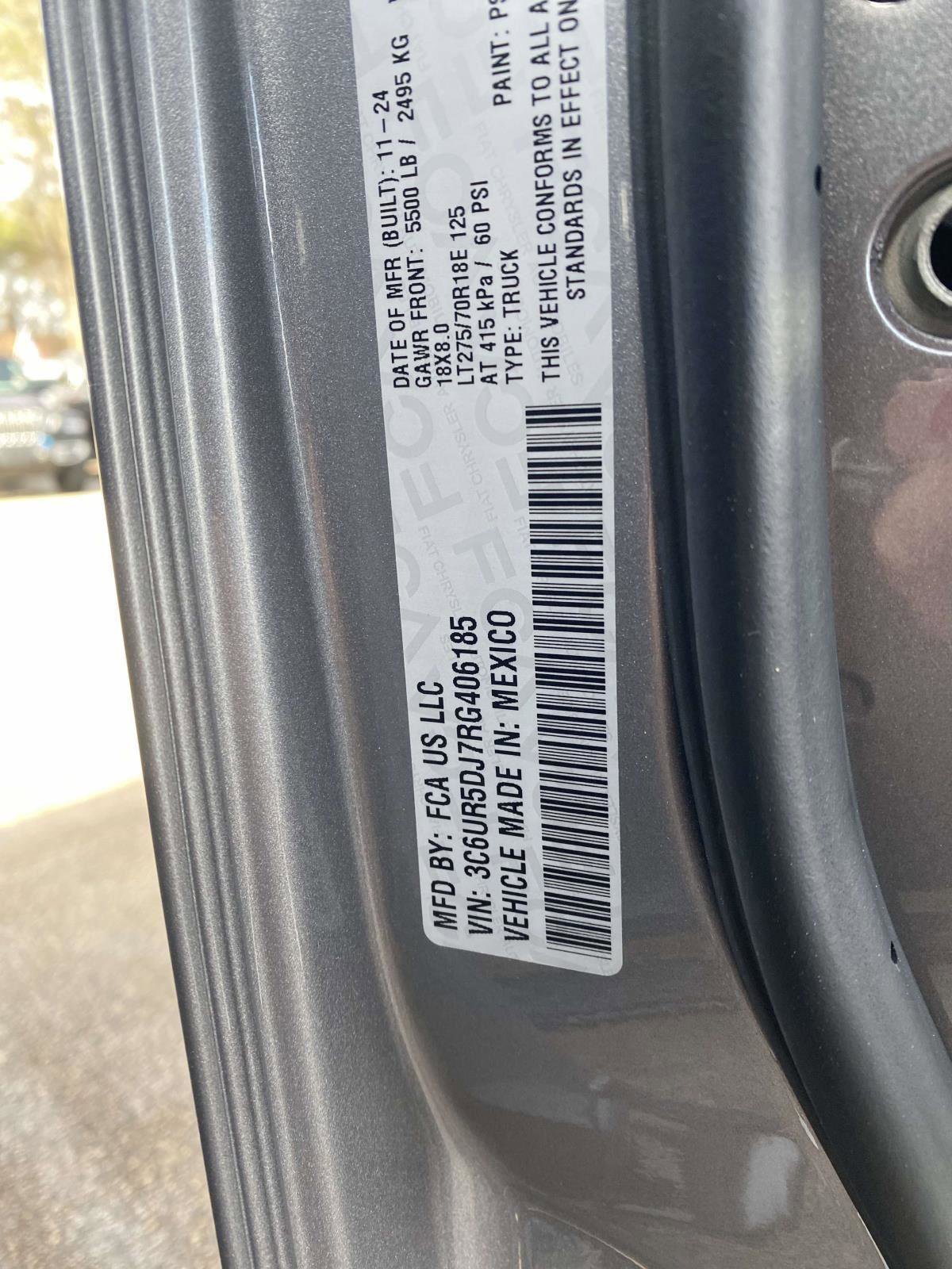 Certified 2024 RAM 2500 Big Horn w/ Bed Utility Group image 7