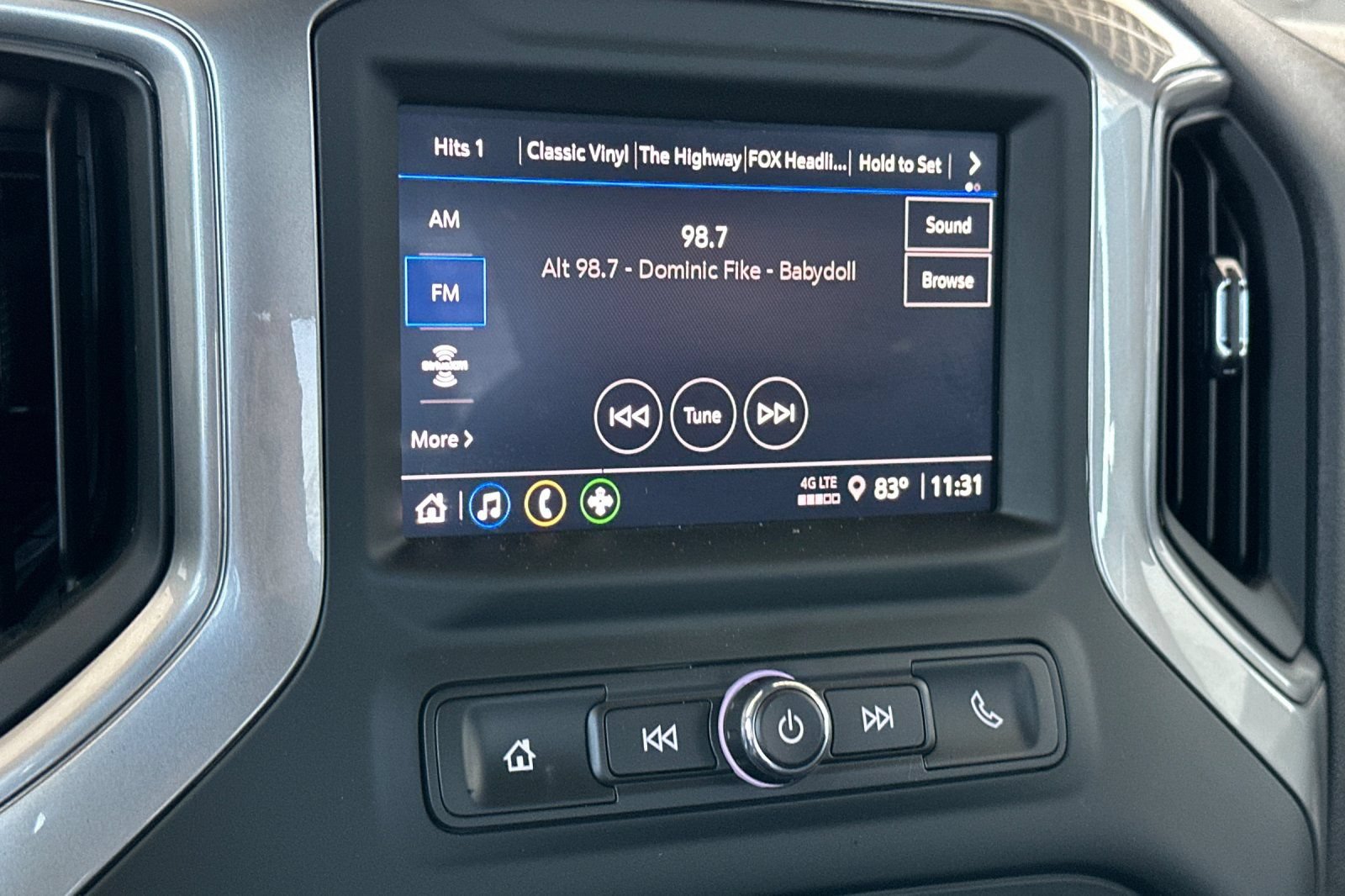 Certified 2024 Chevrolet Silverado 1500 Custom w/ LPO, Dark Essentials Package AWD/4WD image 24