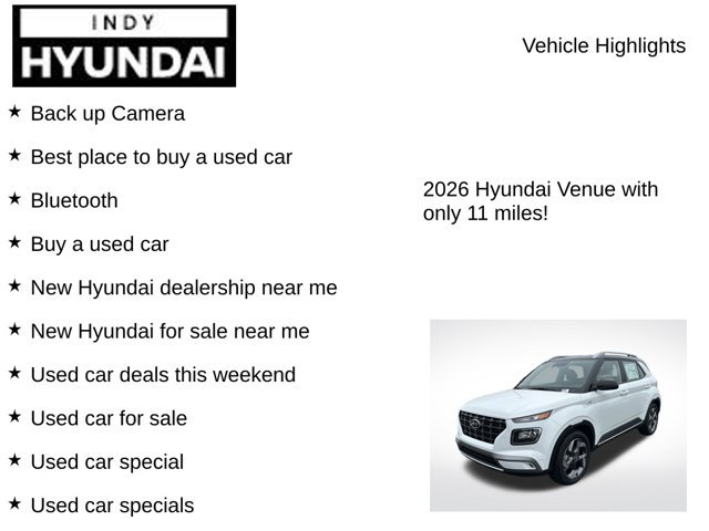 New 2026 Hyundai Venue SEL FWD image 7
