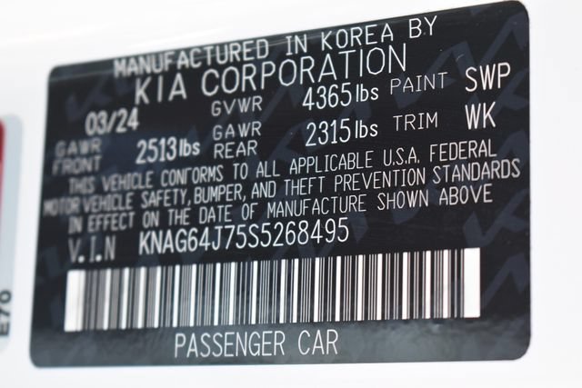 Certified 2025 Kia K5 GT-Line w/ GT-Line Premium Package FWD image 37