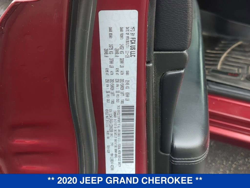 Used 2020 Jeep Grand Cherokee Altitude AWD/4WD image 27