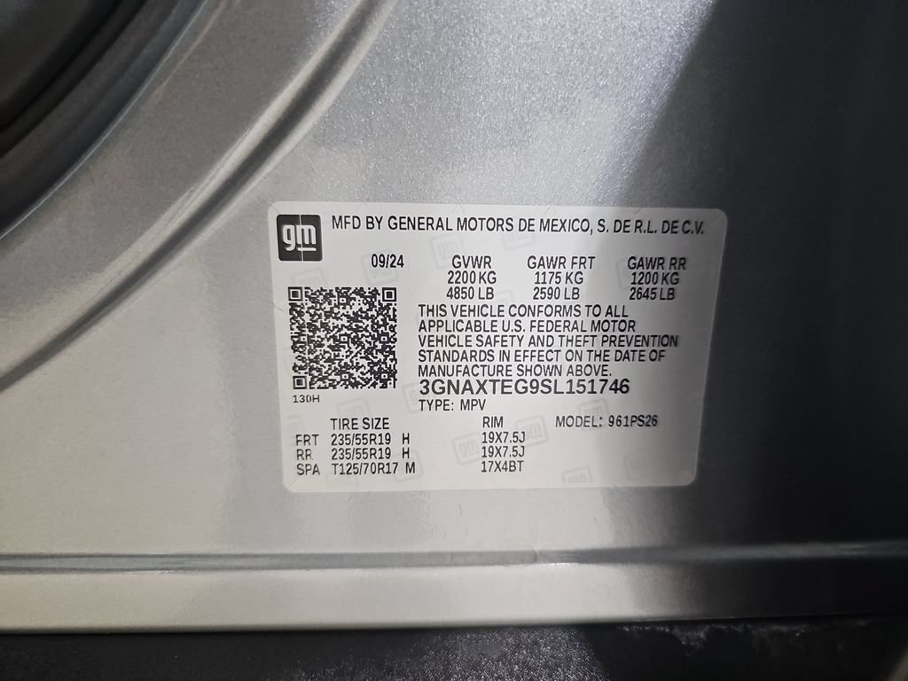 Certified 2025 Chevrolet Equinox RS w/ Safety and Technology Package AWD/4WD image 42