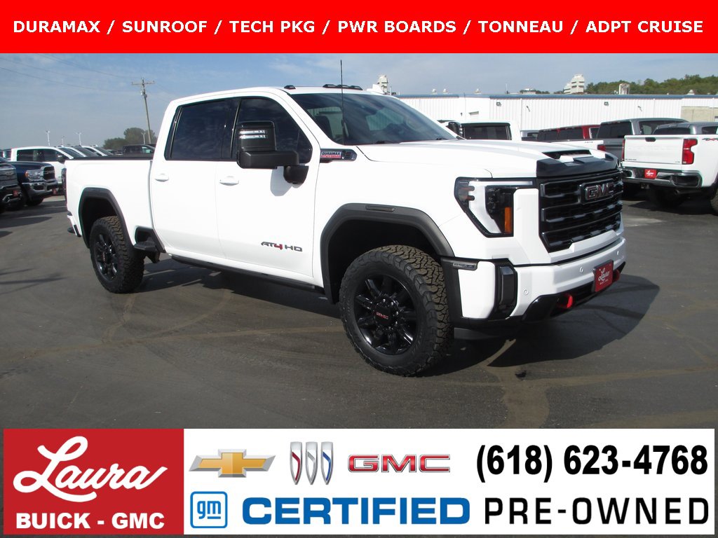 Certified 2024 GMC Sierra 2500 AT4 w/ Technology Package