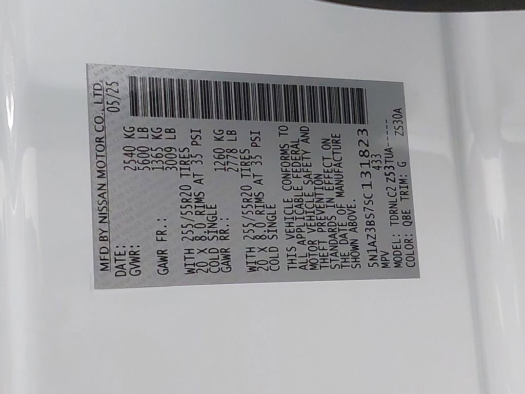 New 2025 Nissan Murano SV image 35