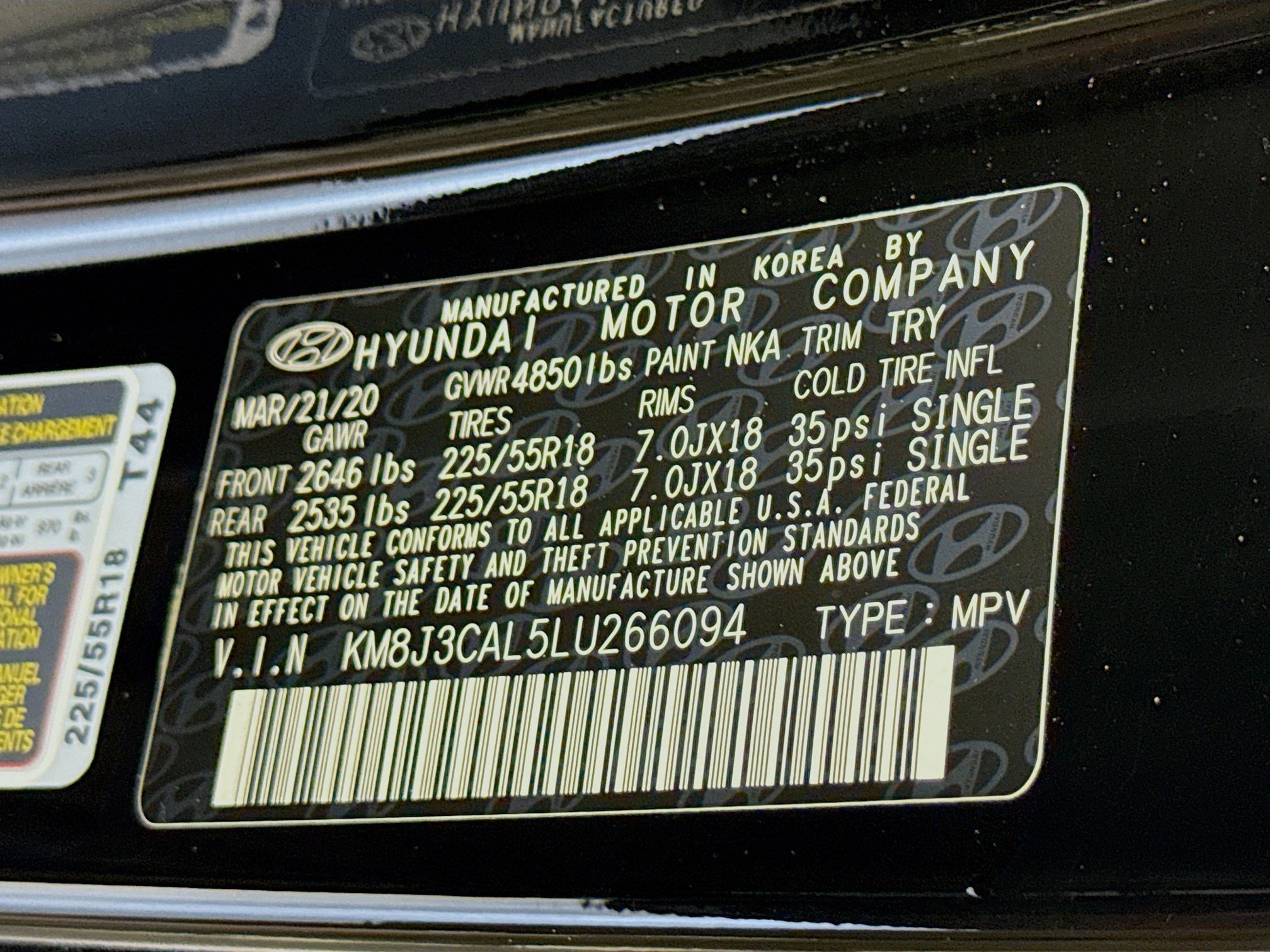 Used 2020 Hyundai Tucson Limited w/ Cargo Package AWD/4WD image 40