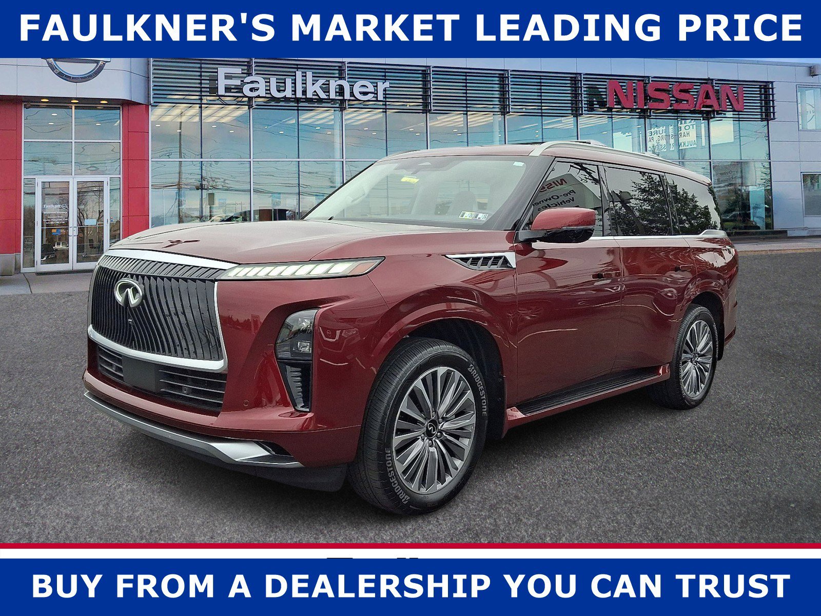 Used 2025 INFINITI QX80 Sensory w/ Exterior Package